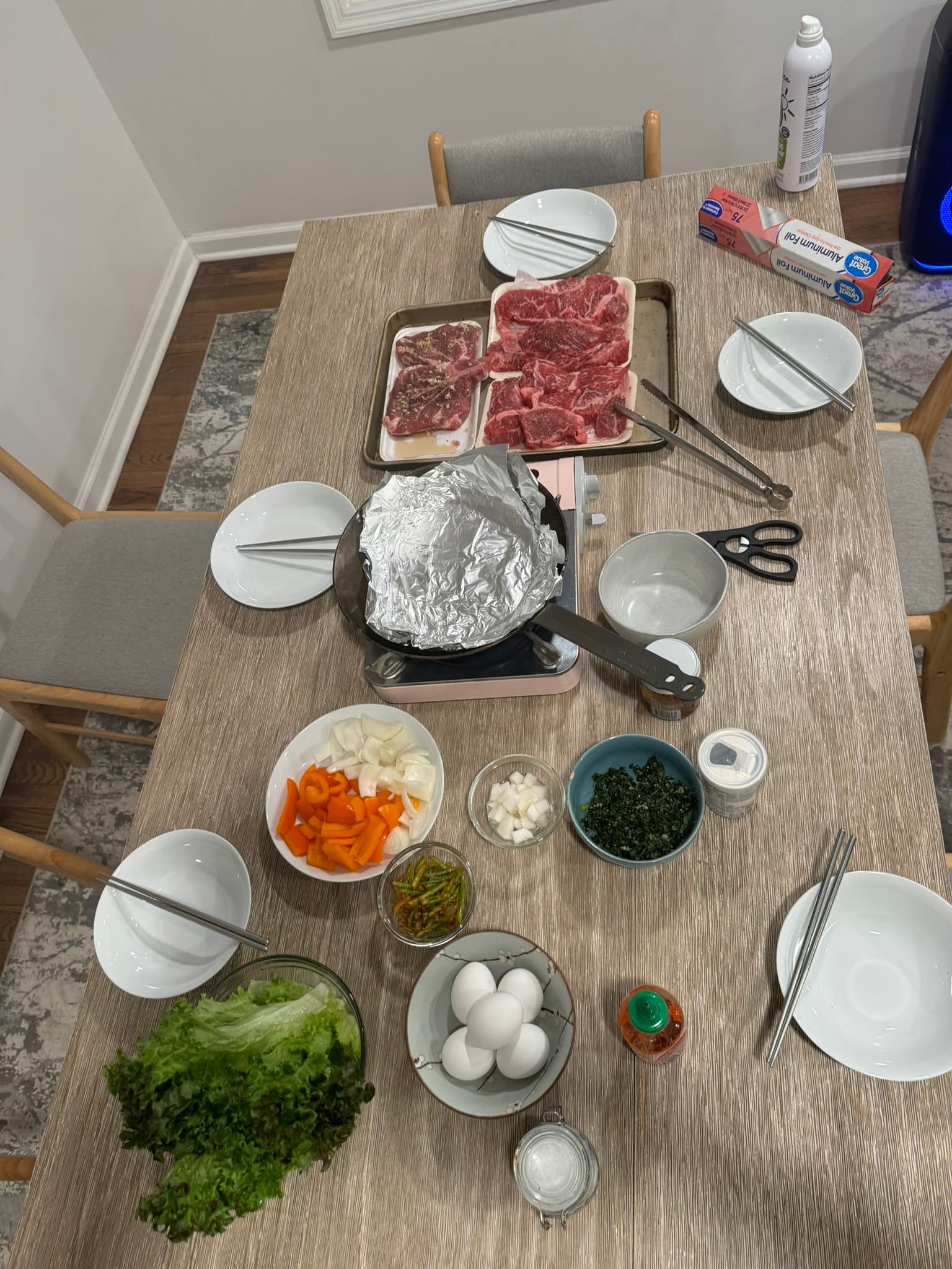 Late Night Steak, Pork, & Chicken